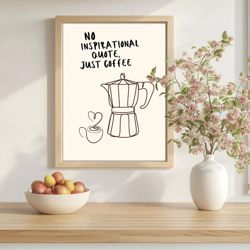 CoffeeInspo Archival Canvas Wall Art - Brown media 1