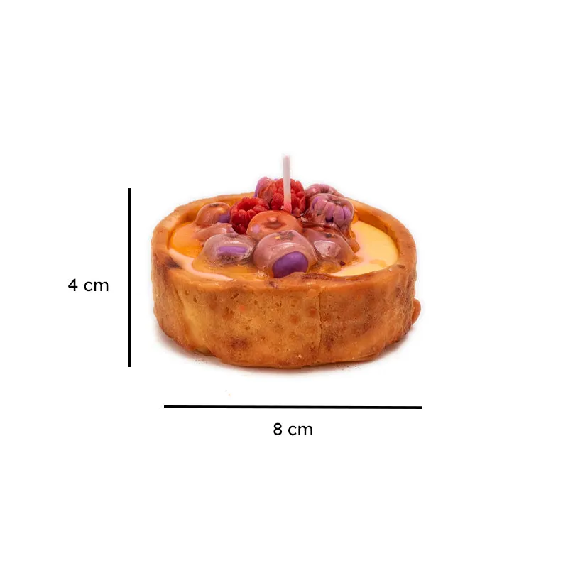 Berry Cheese Cake Scented Candle - Strawberry media 6