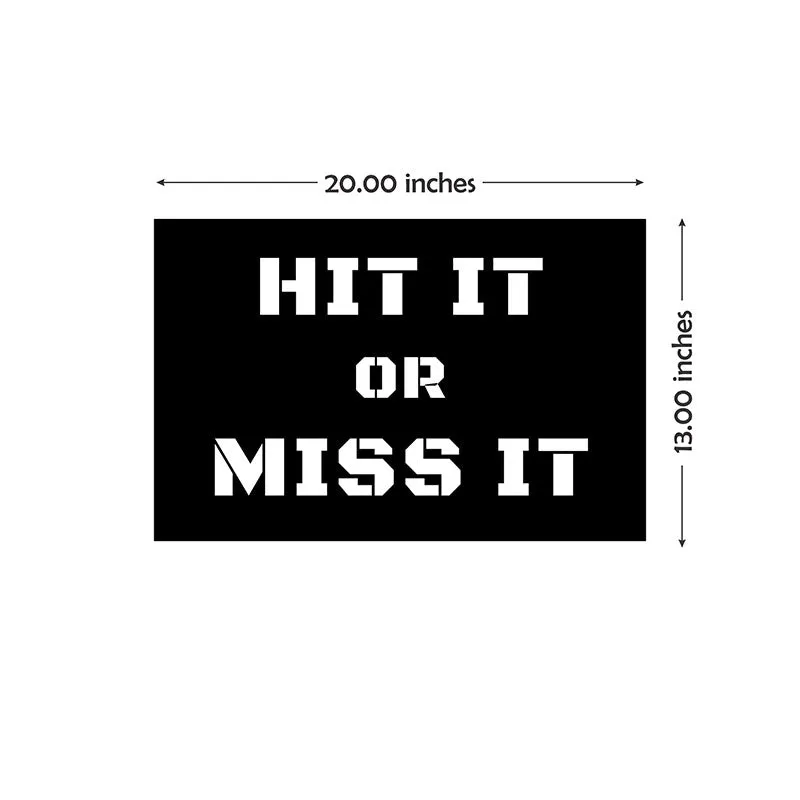 Hit It Or Miss It Iron Wall Accent media 5