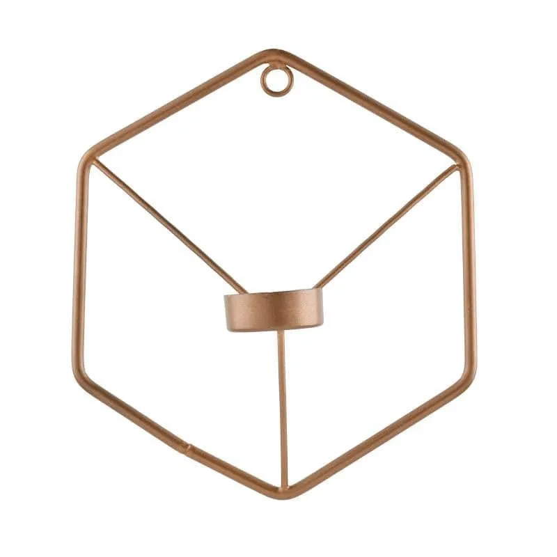 Hexagrid Candle Holder - Set Of Two media 4
