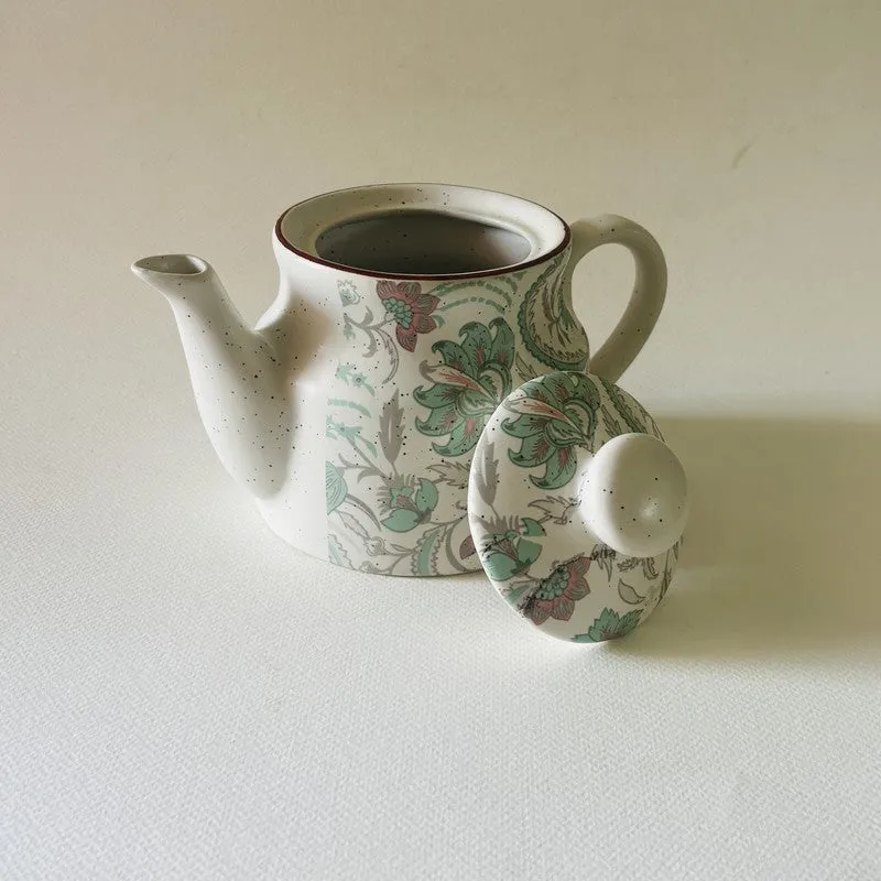 Florale Ceramic Tea Set - Six Piece Set media 9