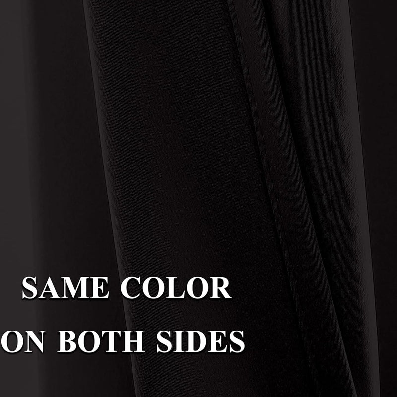 Serein Pleated Curtain Valance (Black) - Set Of Two media 6