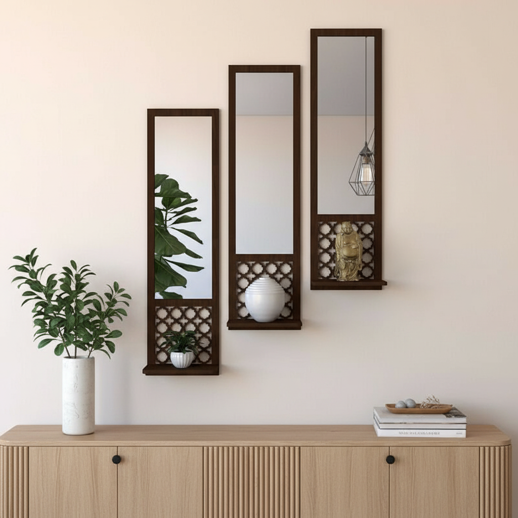 Wood · Glass