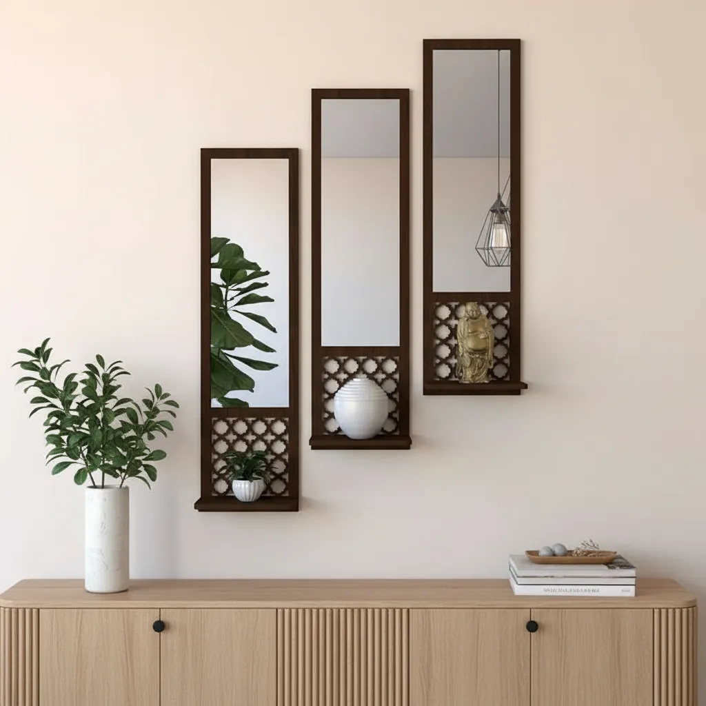 Aeliana Wall Mirror - Set Of Three media 1