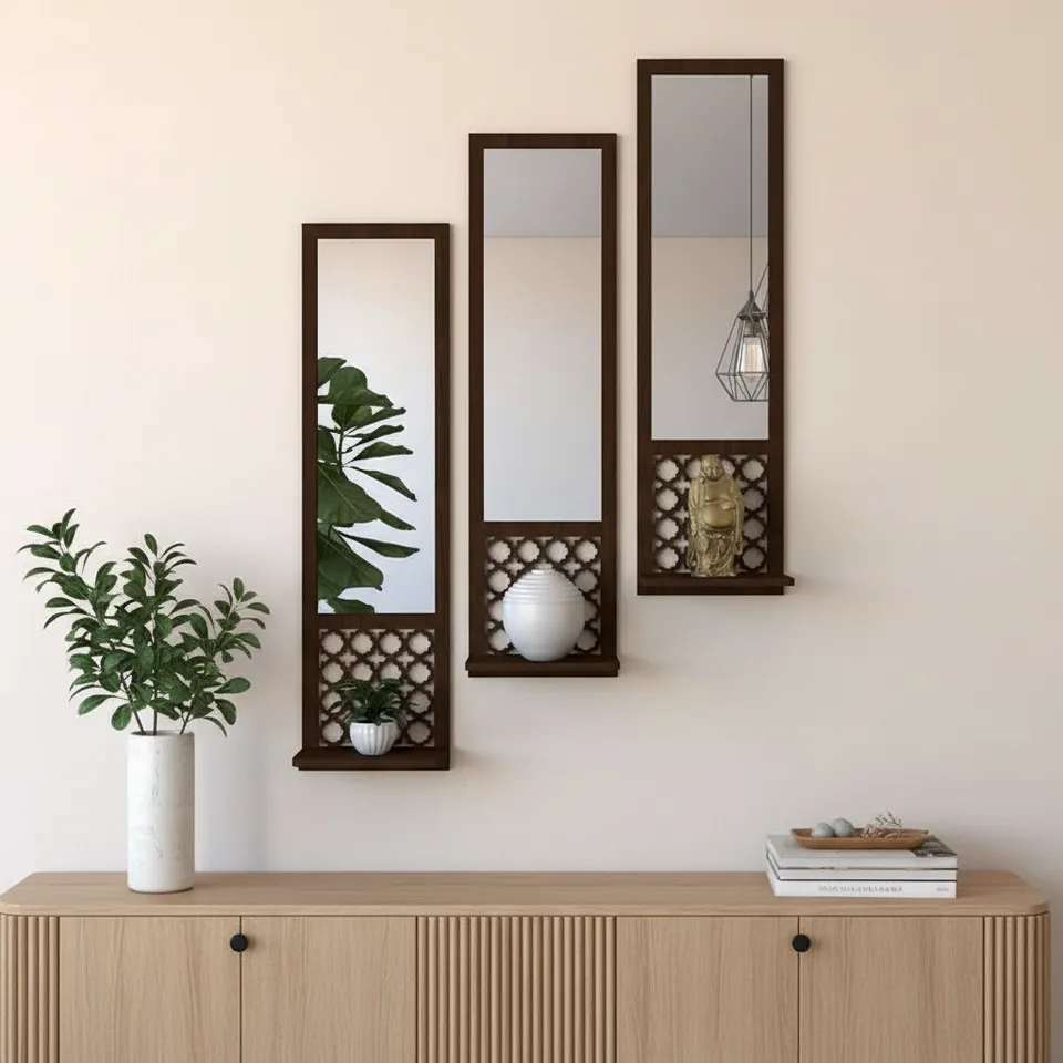 Aeliana Wall Mirror - Set Of Three media 1