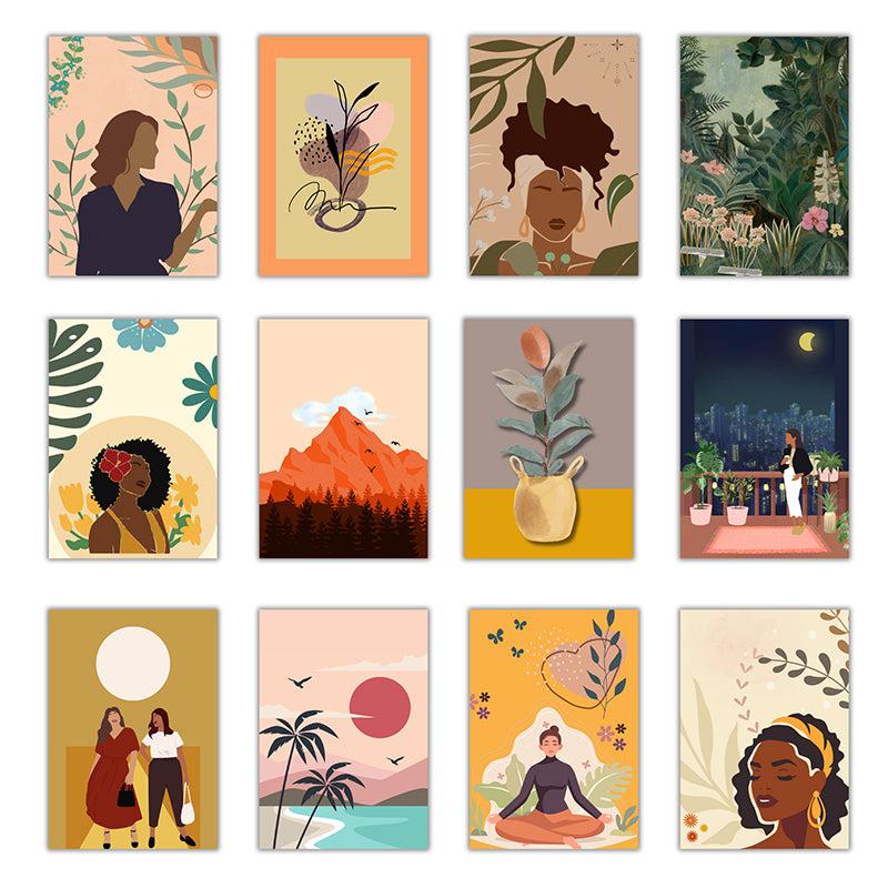 Feminine Grace Wall Poster - Set Of Twelve media 3