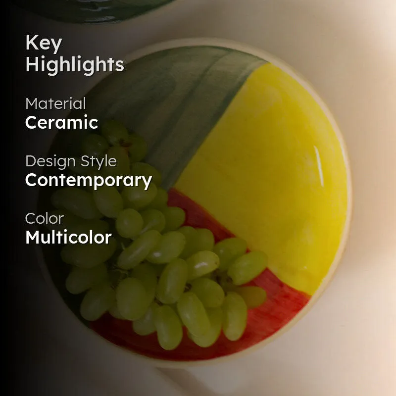 Marushka Ceramic Snack Bowl media 2
