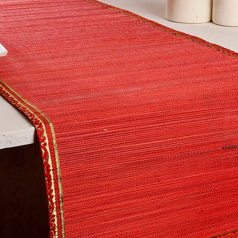 Eco Sip Bamboo Table Runner - Red media 4
