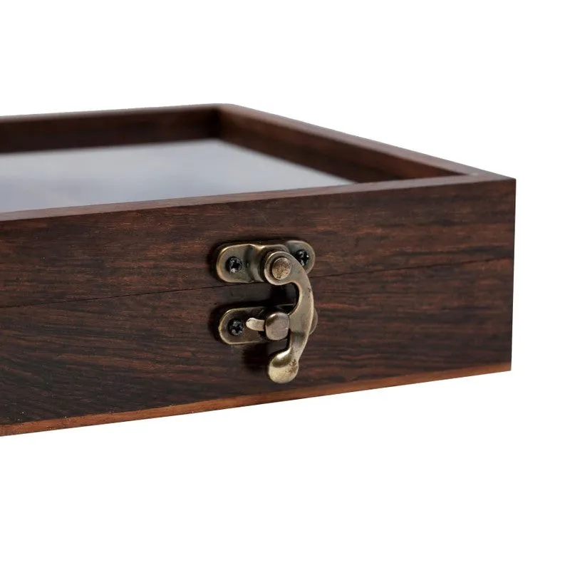Rasoi Sheesham Wood Square Masala Box - Two Piece Set media 7
