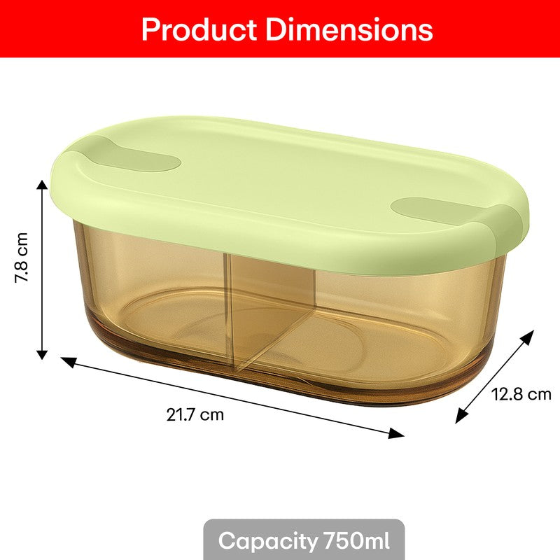 Rioware FreshNest Compact Tiffin Box (750 ML) - Yellow media 10