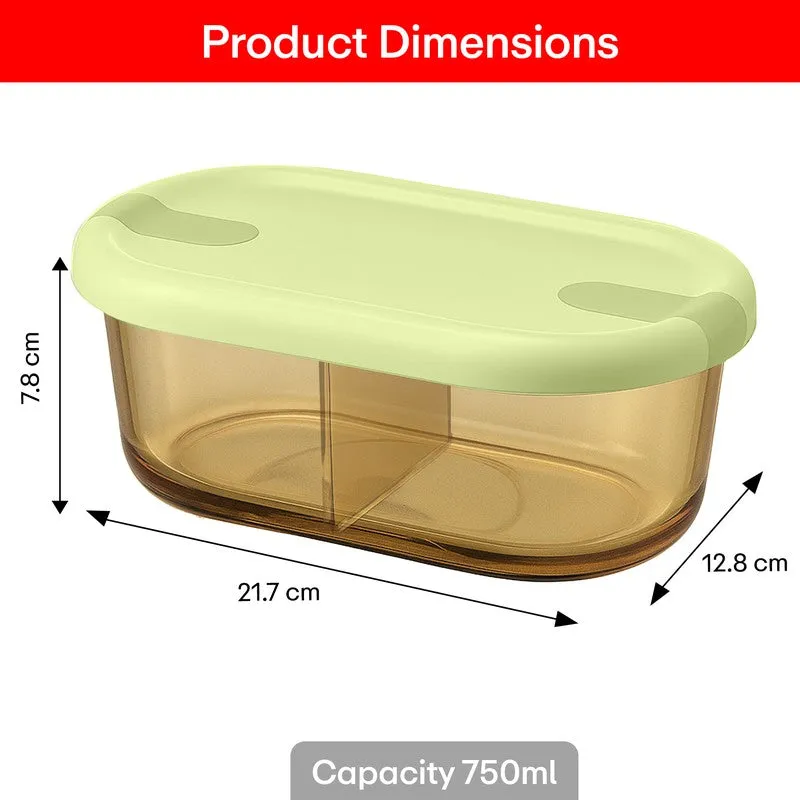 FreshNest Compact Tiffin Box (750 ML) - Yellow - 10
