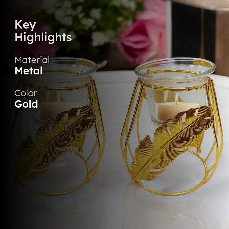 Atlas Candle Holder - Set Of Two media 2