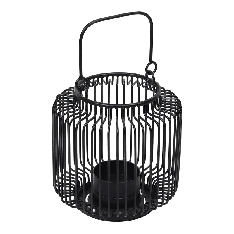 Nebula Tealight Candle Holder - Black media 5