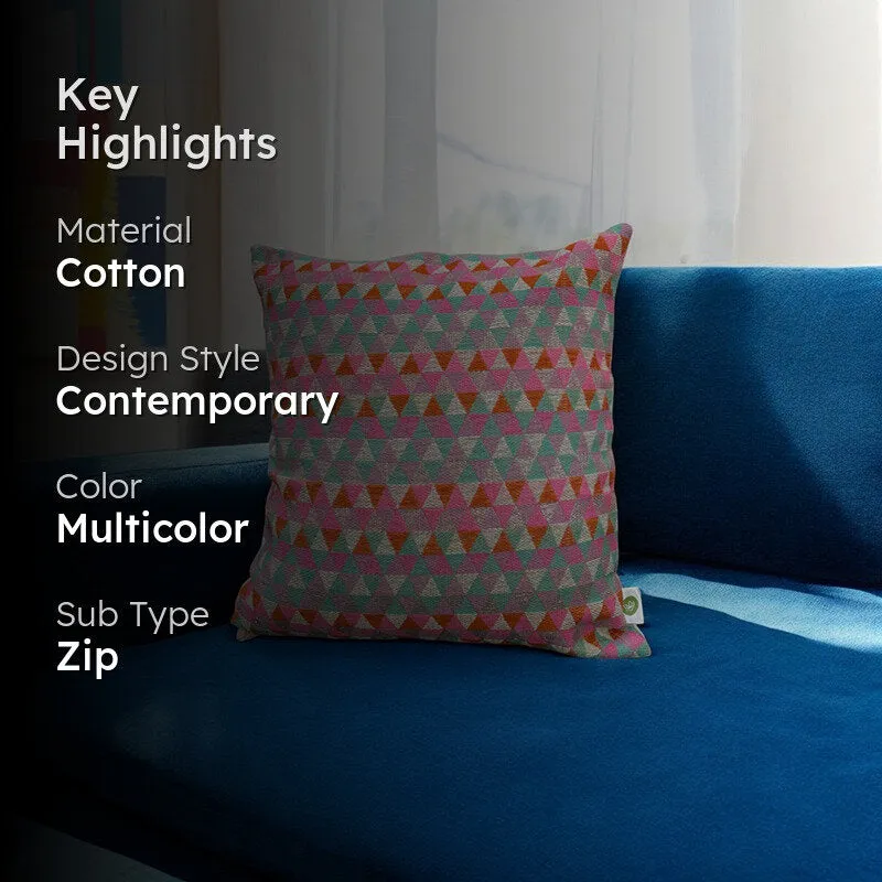 Mono Loom Jacquard Cushion Cover media 2