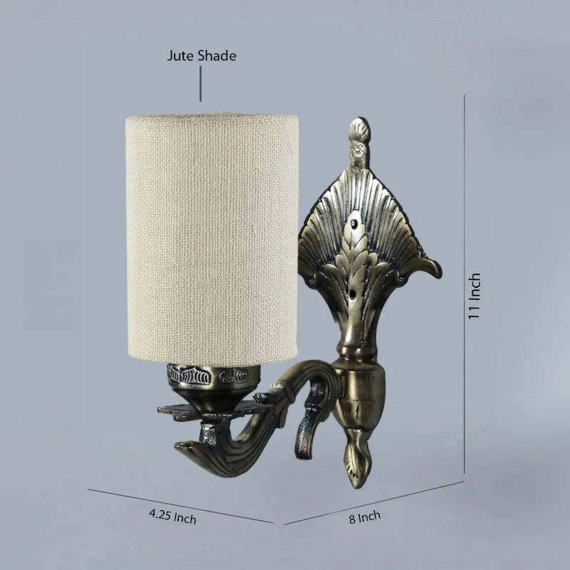Magda Masique Metal Wall Lamp - Beige media 4