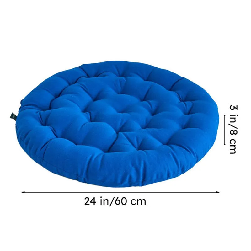 Gloria Floor Cushion (Classic Blue) - Set Of Two - 9
