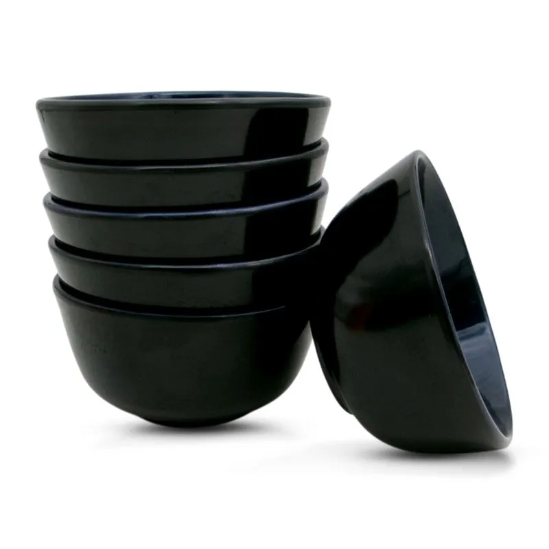 Sapphire Melamine Snack Bowls (140 mL Each) - Set of Six media 6
