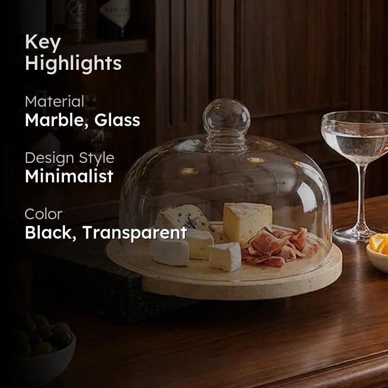 Golden Rise Cake Stand - Black media 2