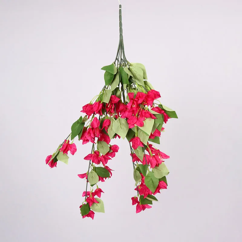 Peternia Artificial Bougainvillaea - Dark Pink media 6