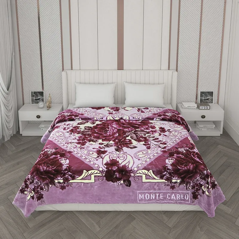 Monte Carlo Lavender Dreamscape Blanket - 1000 GSM media 4