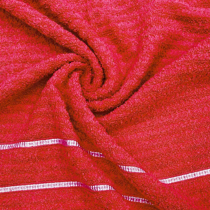 Lisse Cotton Bath Towel - Red media 6