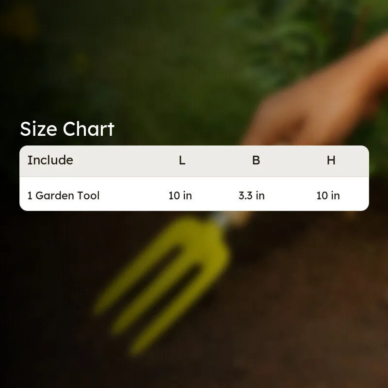 Gardenix Iron Planting Scoop - Yellow media 8