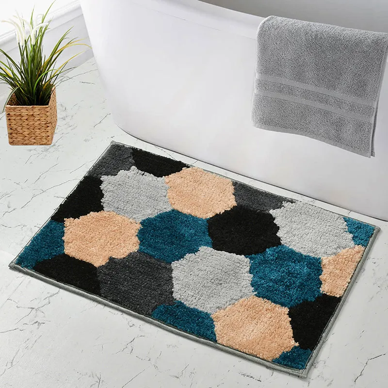 Hexadry Microfiber Bath Mat - Grey media 1