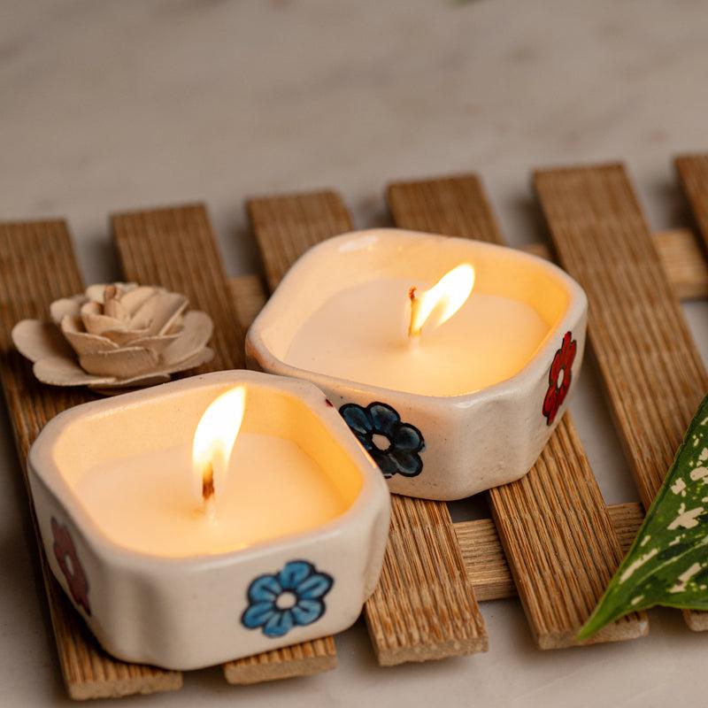 Flower Rich Active Breeze Scented Candle - Set Of Two media 3