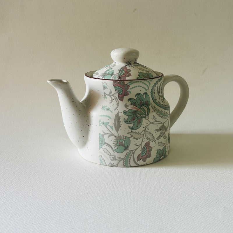 Florale Ceramic Tea Set - Six Piece Set media 8