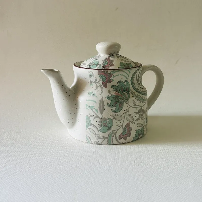 Florale Ceramic Tea Set - Six Piece Set media 8