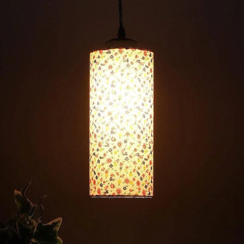 Moroccan Style Fabric Ceiling Lamp media 1