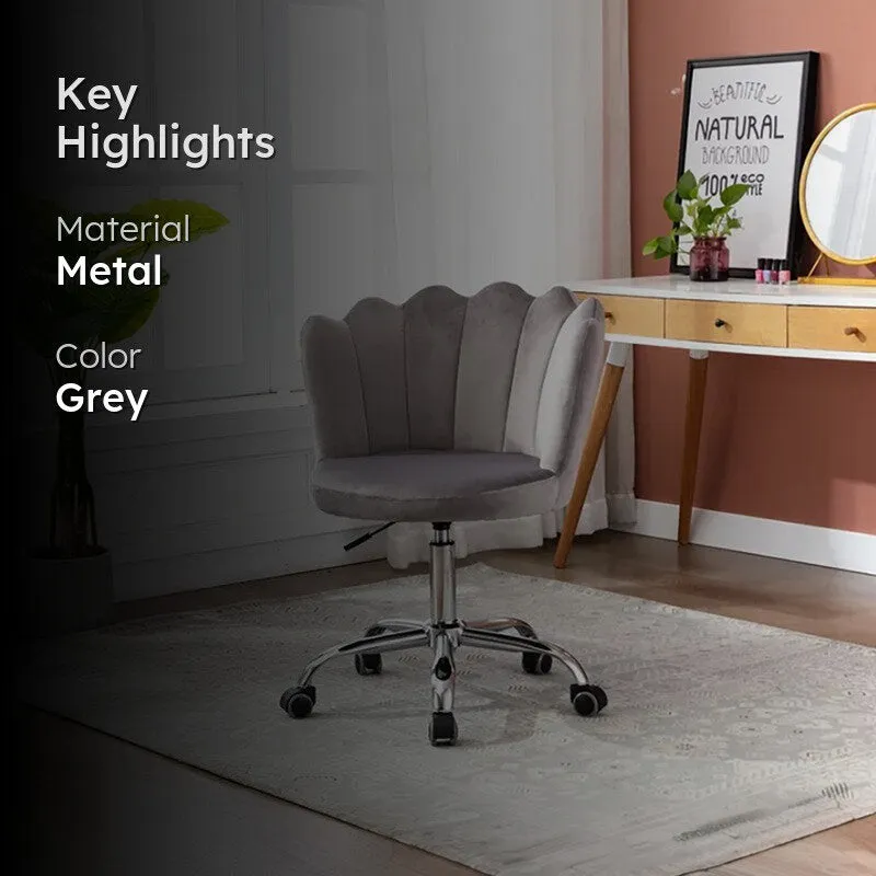 Flexon Metal Office Chair - Grey media 2