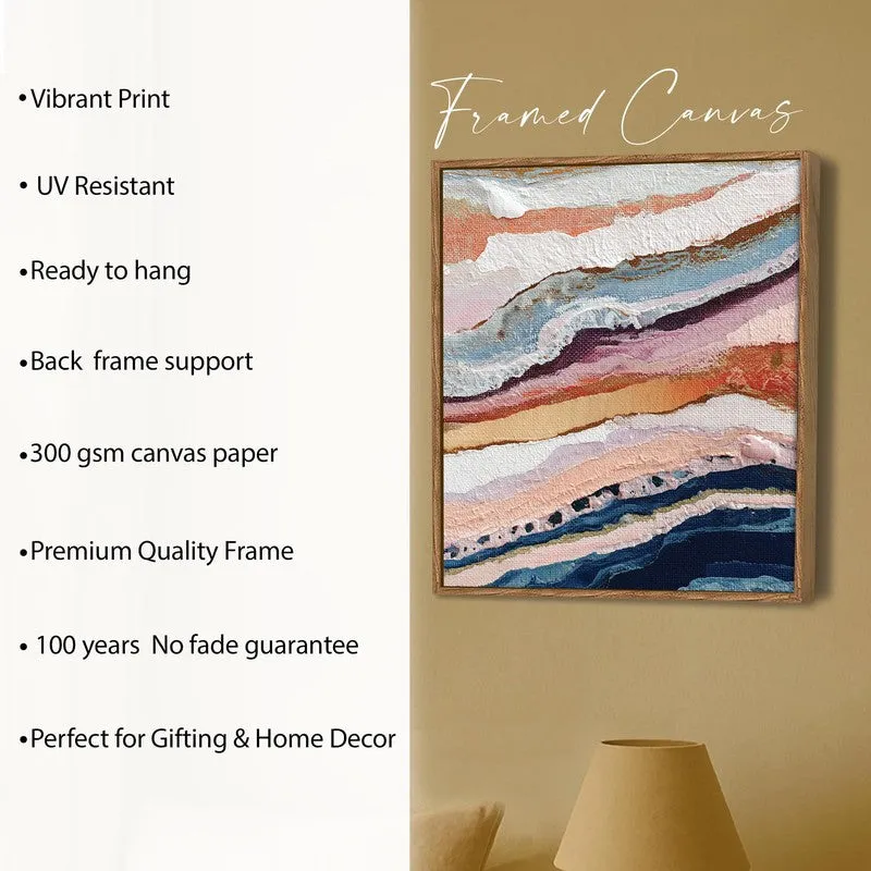 Dreamy Horizon Canvas Wall Art With Frame media 6