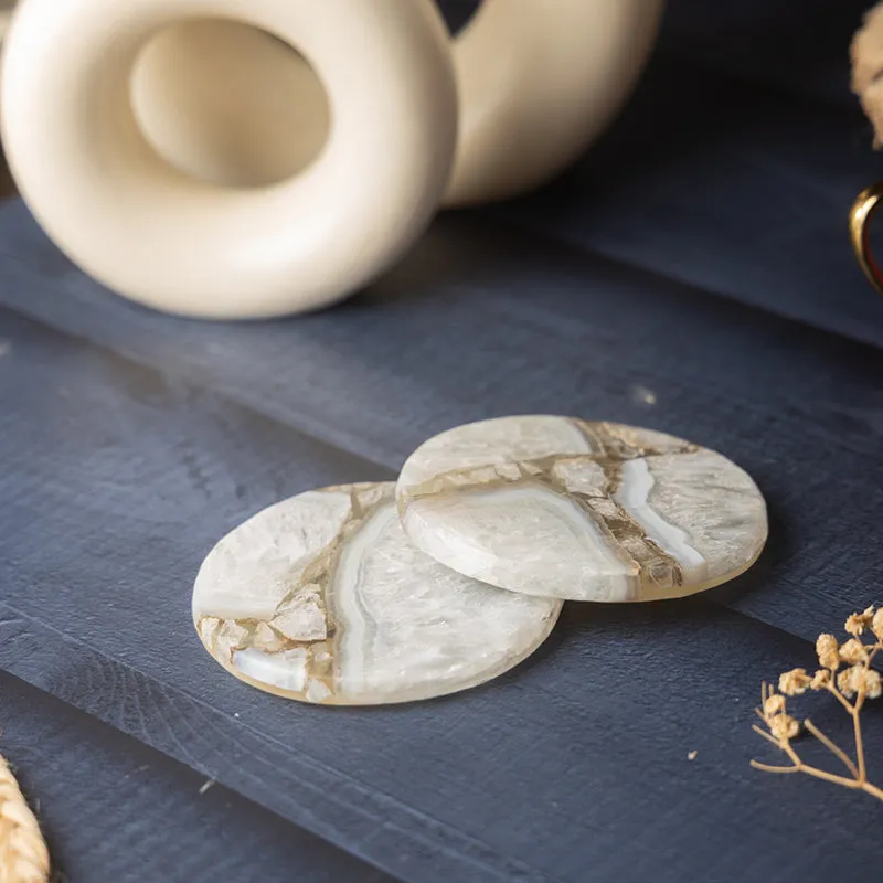 Aarna Agate Coaster - Set Of Two media 5