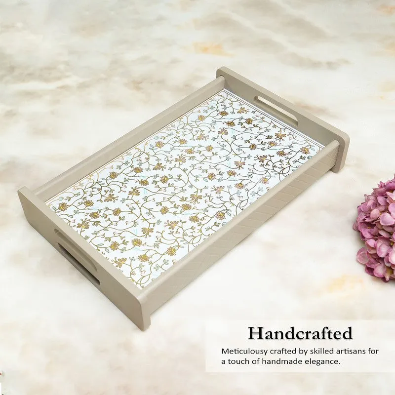 Zyra Wooden Serving Tray media 5