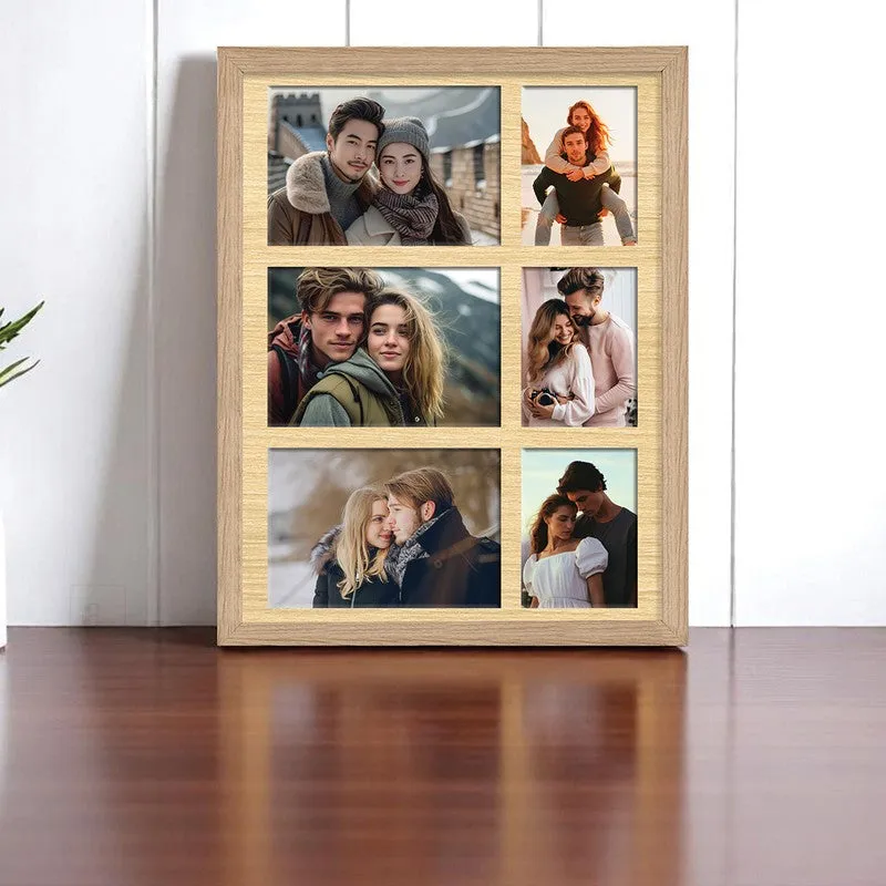 Timera Collage Photo Frame - Beige media 1