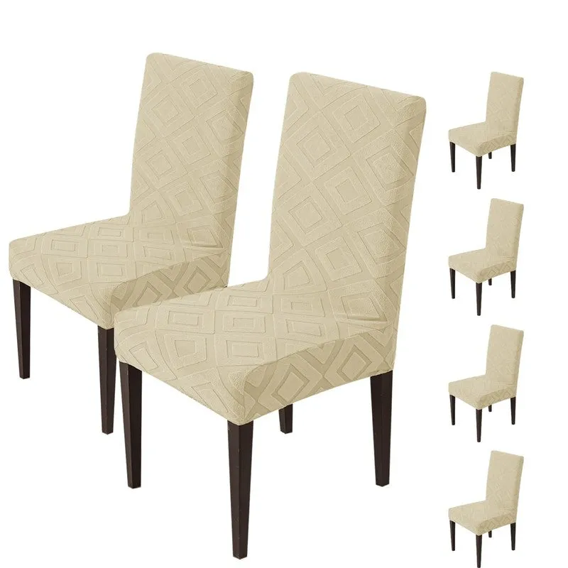 Rosmira Polyester Chair Cover - Set Of Six media 3