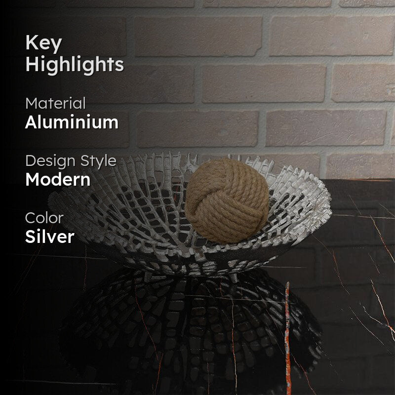 Web Werno Accent Bowl - Silver media 2
