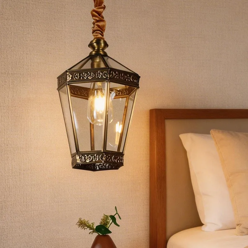 Lantira Brass Ceiling Lamp media 1