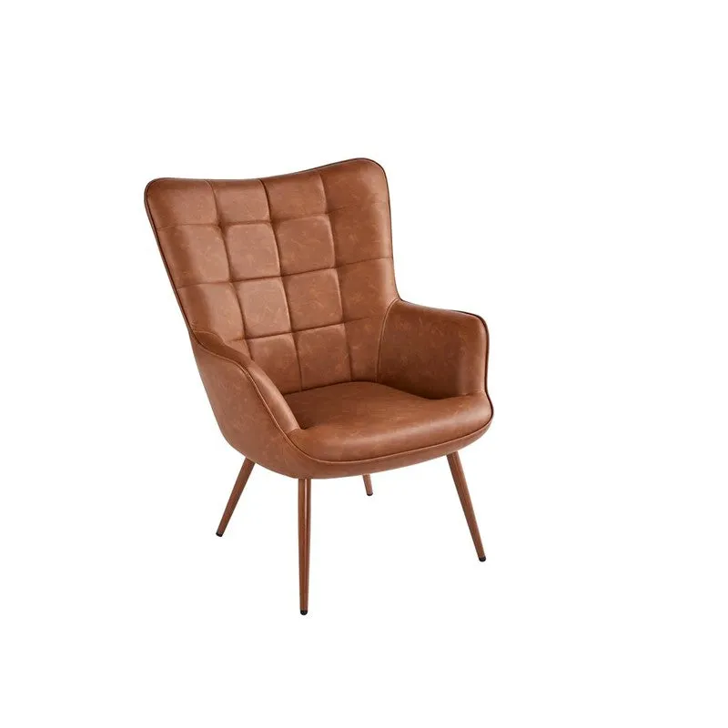 Cushora Neem Wood Accent Chair - Brown media 3
