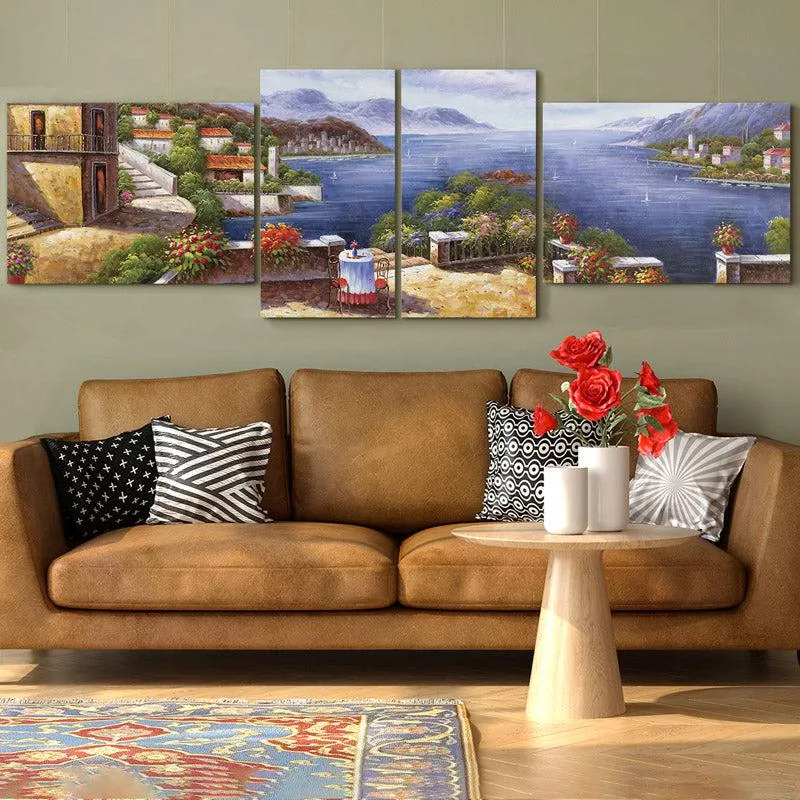 City Paradise Wall Art - Set Of Four media 1