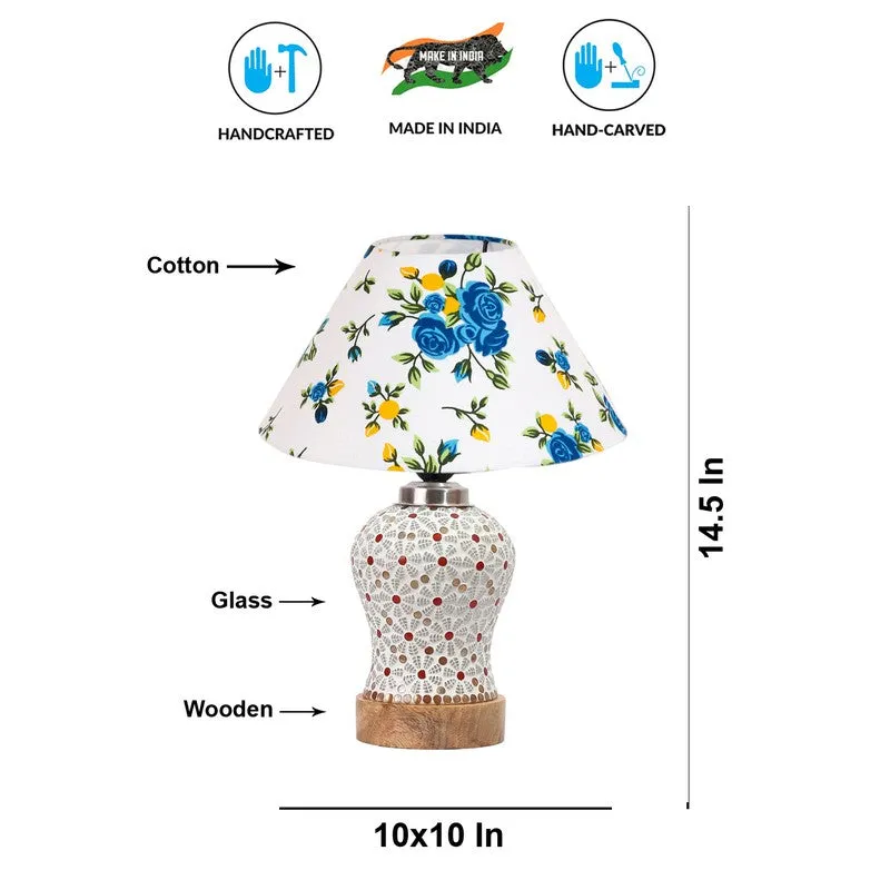 Harmyra Fleur Wooden Table Lamp - Multicolor media 9