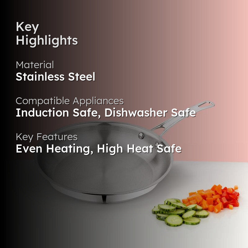 Venko Induction Safe Frying Pan - 1500 ML / 9 Inches media 2