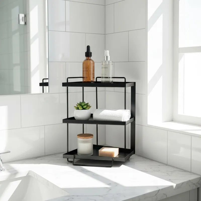 Aqua Tier Metal Racks - Black media 3