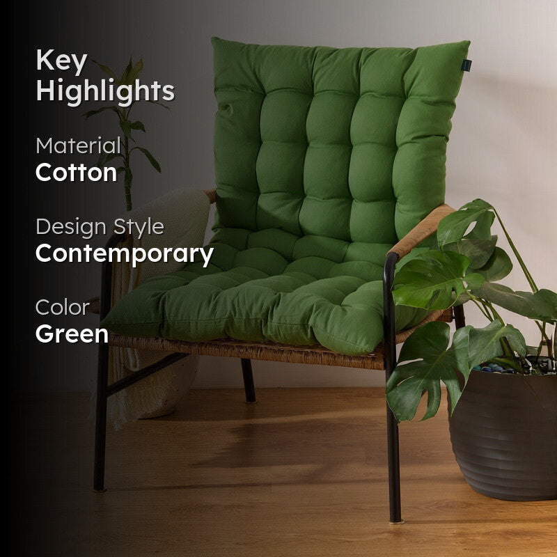 Travis Floor Cushion - Light Green media 2