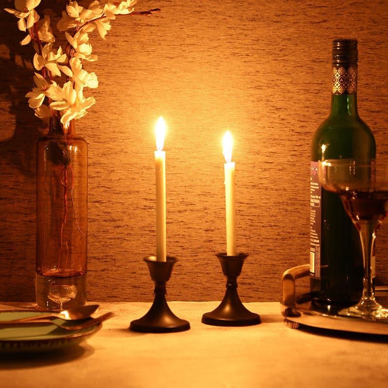 Gale Candle Holder (Black) - Set Of Two media 4