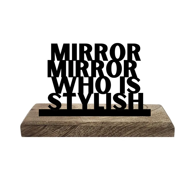 Mirror Mirro Stylish Showpiece - Set Of Two media 4