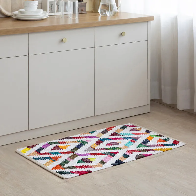 Orvyn Cotton Door Mats - Multicolor media 3