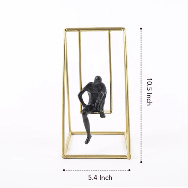 The Introspection Painted Resin Showpiece image 8
