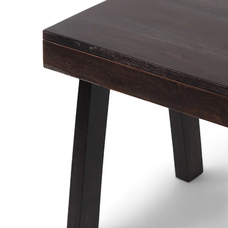 Xavro Sheesham Wooden Center Table - Black media 9
